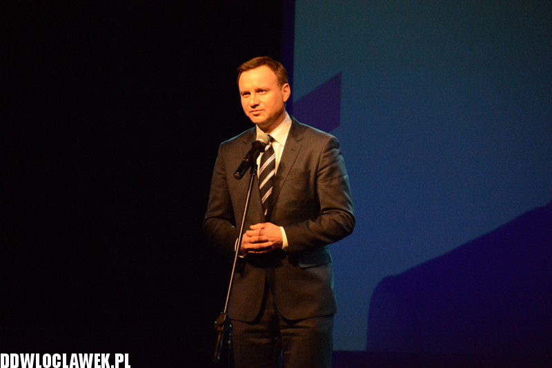 Andrzej Duda we Włocławku