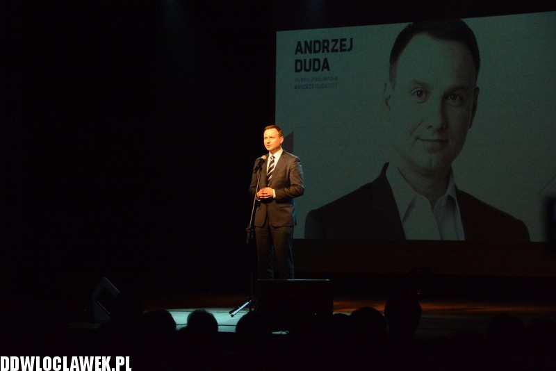 Andrzej Duda we Włocławku