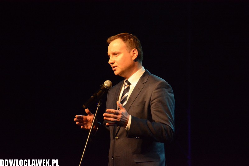 Andrzej Duda we Włocławku