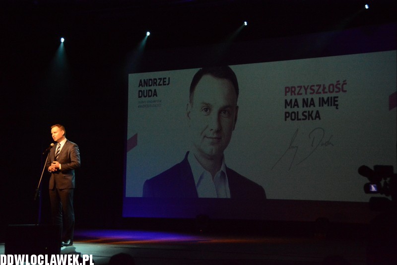 Andrzej Duda we Włocławku