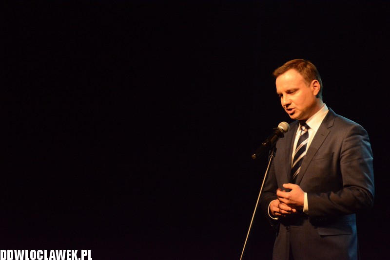 Andrzej Duda we Włocławku
