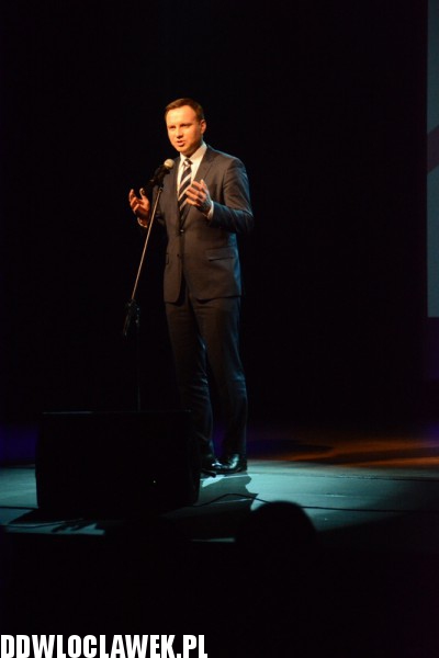 Andrzej Duda we Włocławku