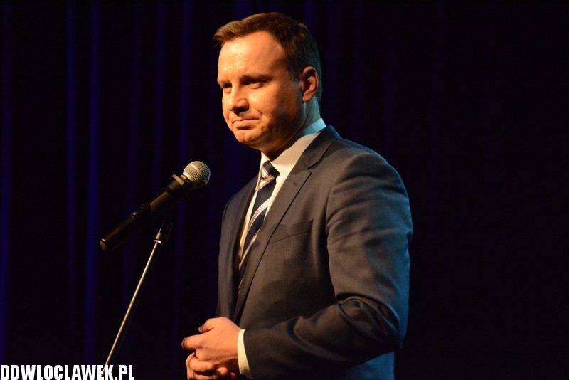 Andrzej Duda we Włocławku