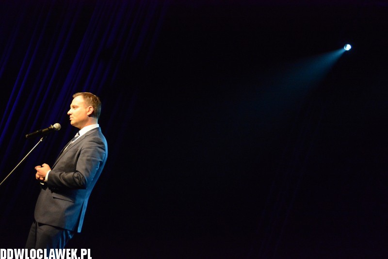 Andrzej Duda we Włocławku