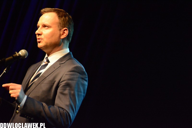 Andrzej Duda we Włocławku