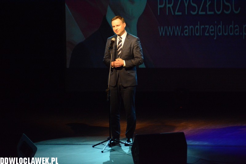 Andrzej Duda we Włocławku