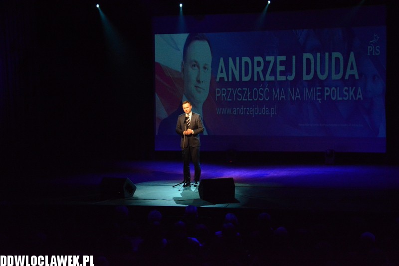 Andrzej Duda we Włocławku