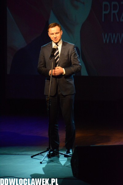 Andrzej Duda we Włocławku