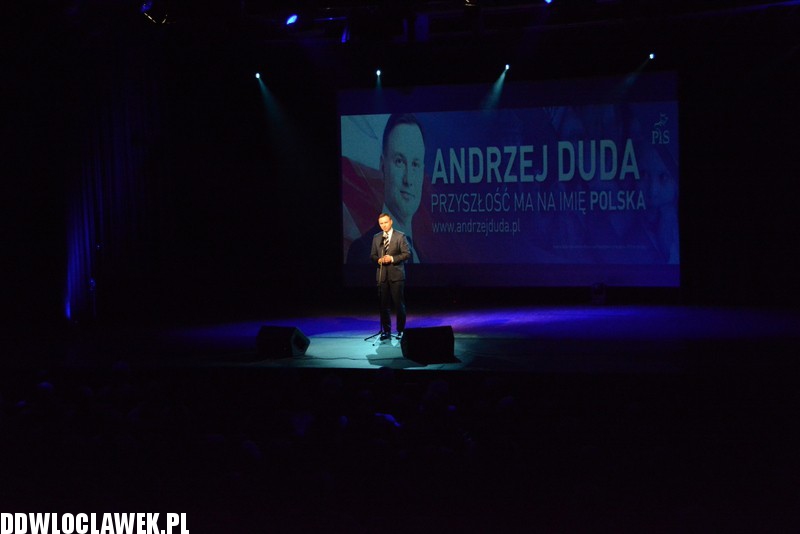 Andrzej Duda we Włocławku