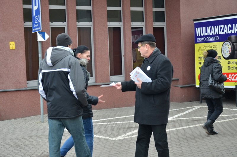Solidarnośc prowadzi akcję informacyjną