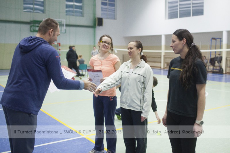 II turniej badmintona Smólnik Cup