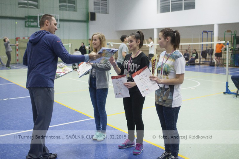II turniej badmintona Smólnik Cup