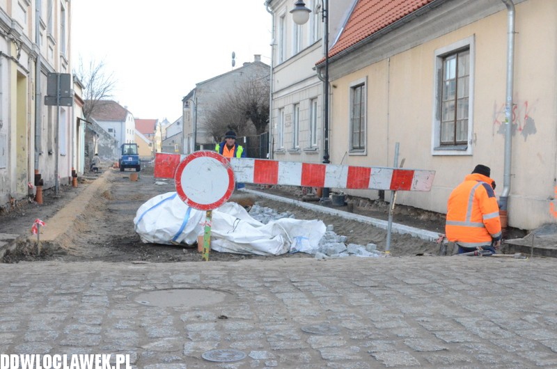 Trwają remonty ulic we Włocławku