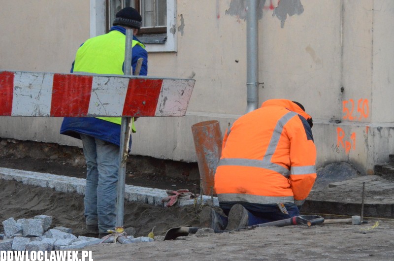 Trwają remonty ulic we Włocławku