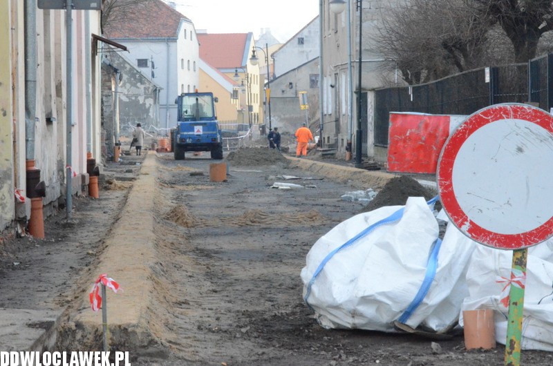 Trwają remonty ulic we Włocławku