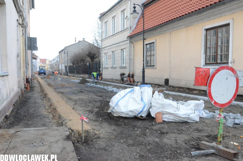 Trwają remonty ulic we Włocławku