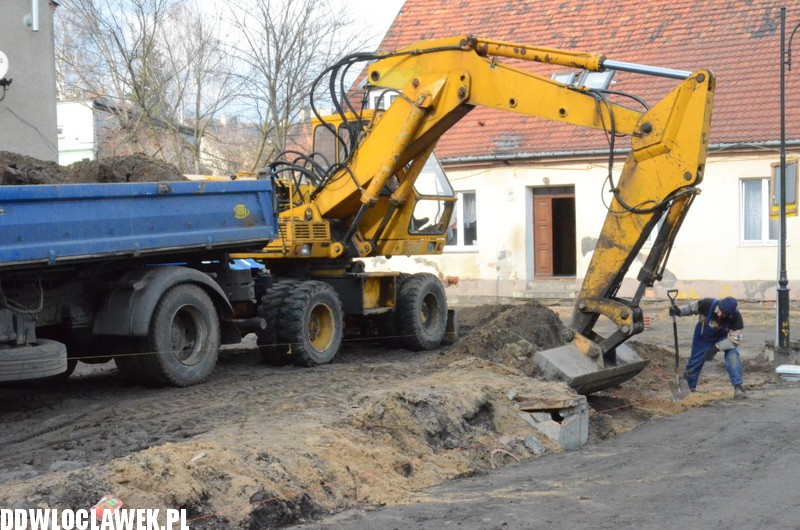 Trwają remonty ulic we Włocławku