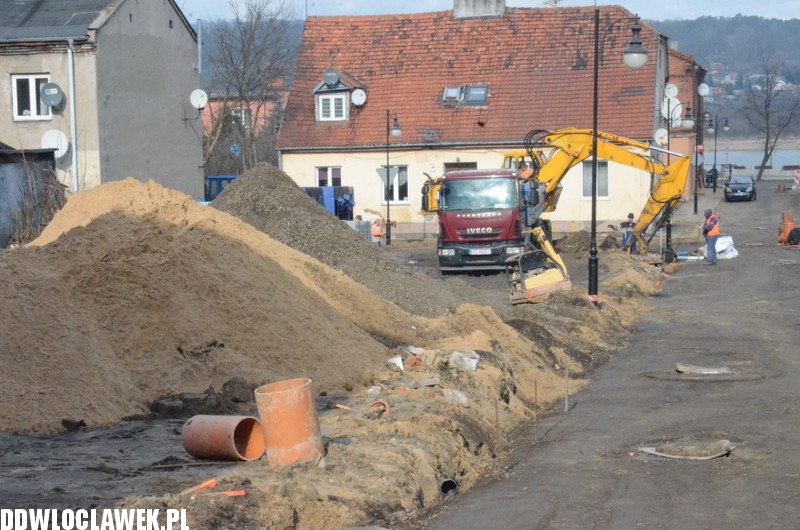 Trwają remonty ulic we Włocławku
