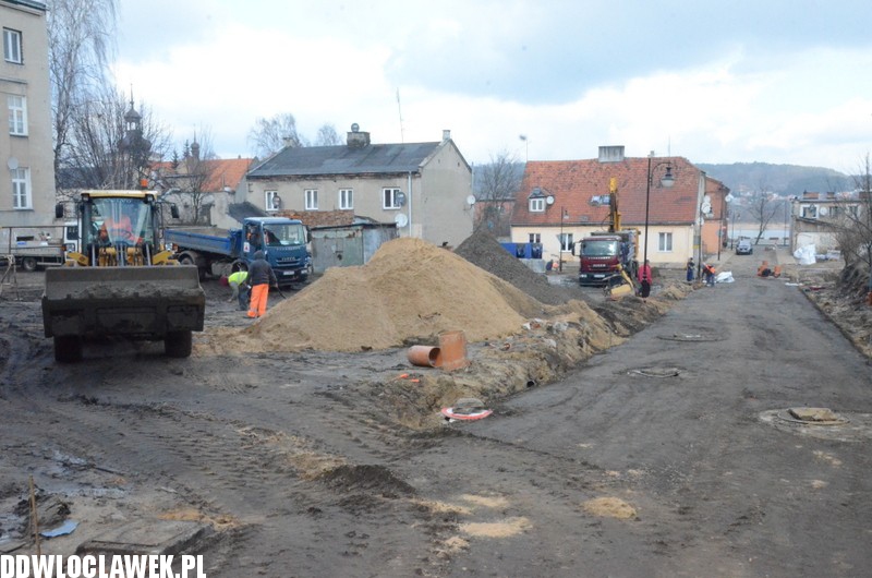 Trwają remonty ulic we Włocławku