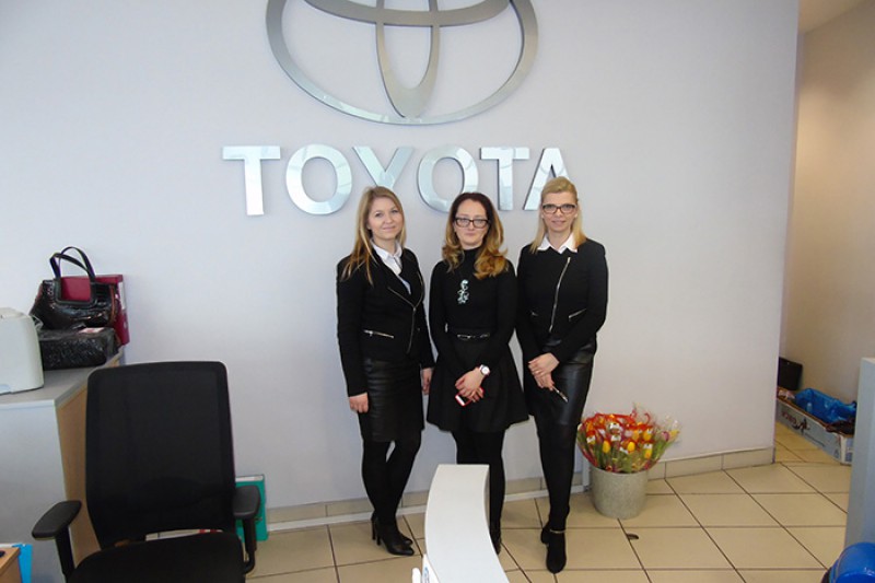 Toyota nie zapomniała o paniach