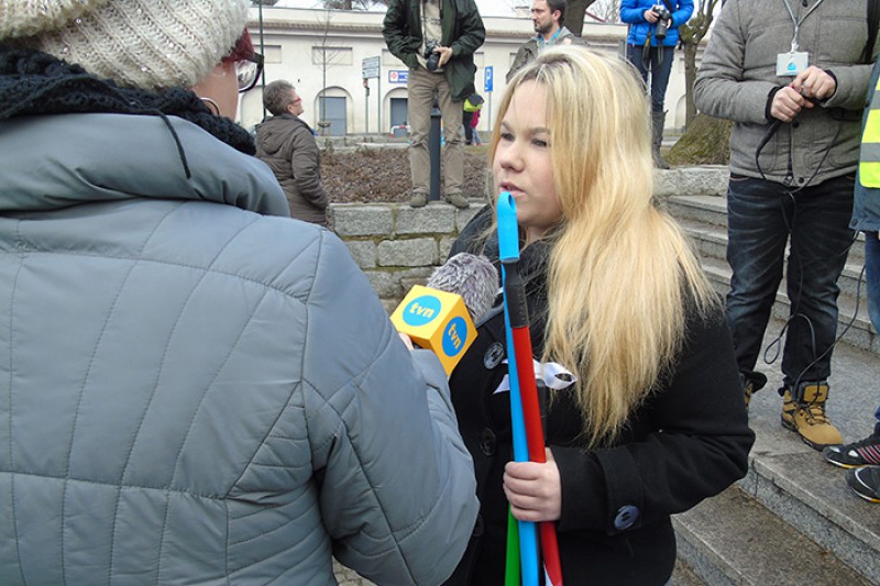Marsz milczenia we Włocławku
