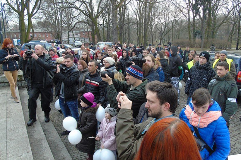 Marsz milczenia we Włocławku