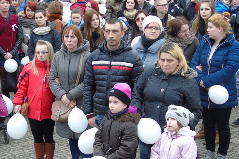 Marsz milczenia we Włocławku