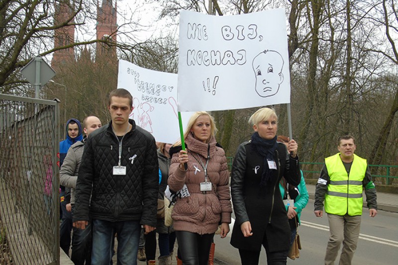 Marsz milczenia we Włocławku