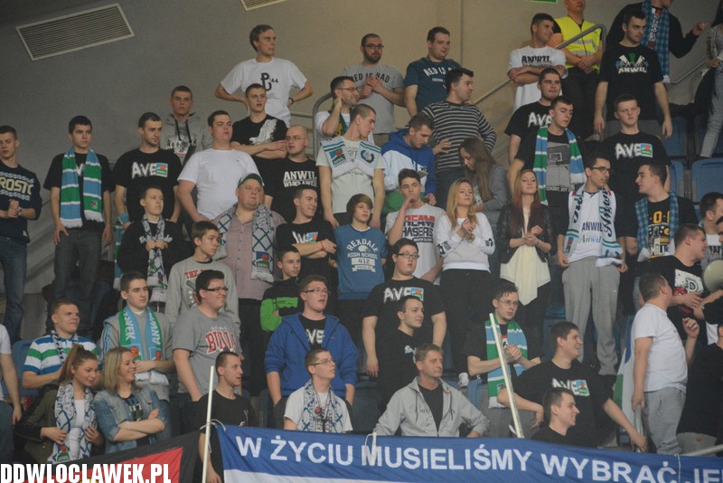 Kibice szóstym zawodnikiem Anwilu