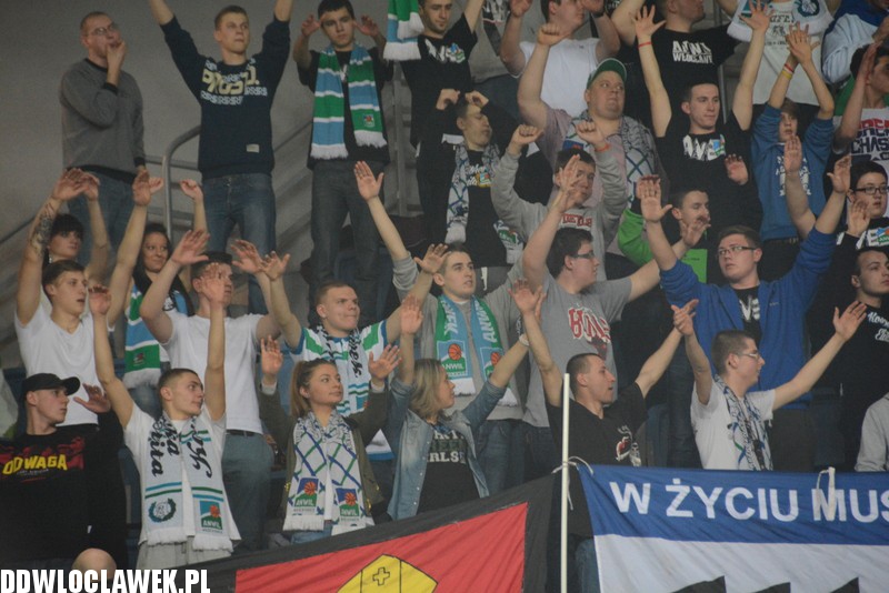 Kibice szóstym zawodnikiem Anwilu
