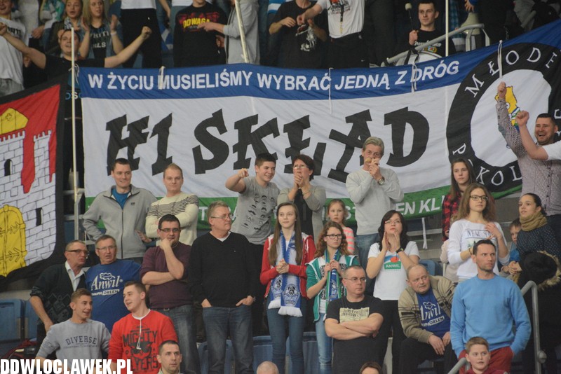 Kibice szóstym zawodnikiem Anwilu