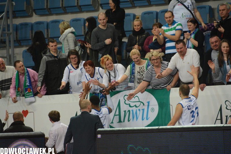 Kibice szóstym zawodnikiem Anwilu