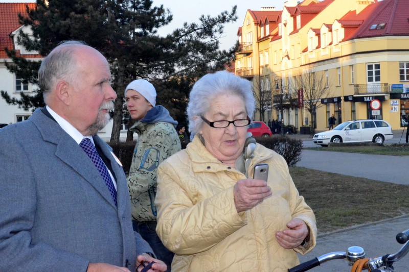 Bronkobus na placu Wolności