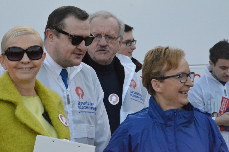 Bronkobus na placu Wolności