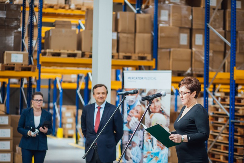 Otwarcie hali Mercator Medical