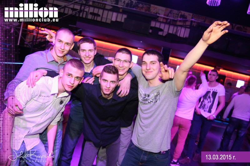 Piątek: 13.03 w Million Club