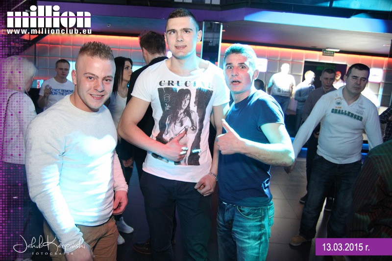 Piątek: 13.03 w Million Club