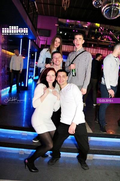 Piątek: 13.03 w Million Club