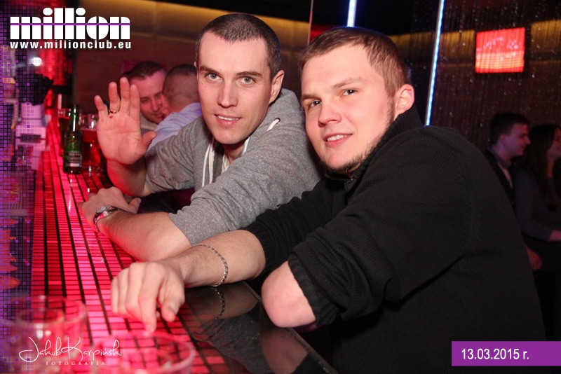 Piątek: 13.03 w Million Club