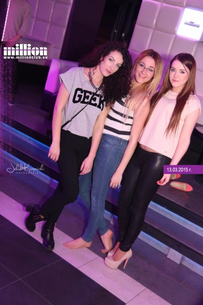 Piątek: 13.03 w Million Club