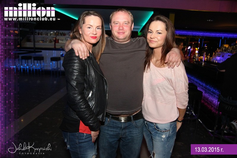 Piątek: 13.03 w Million Club