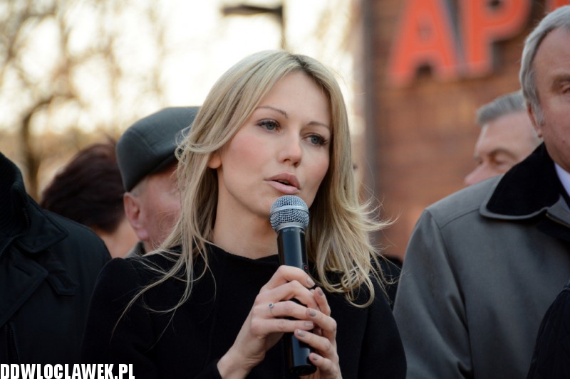 Magdalena Ogórek we Włocławku