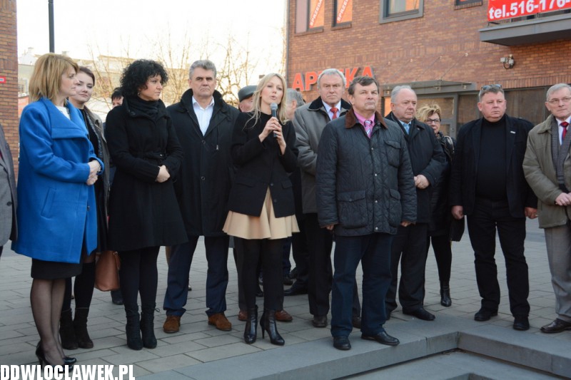 Magdalena Ogórek we Włocławku