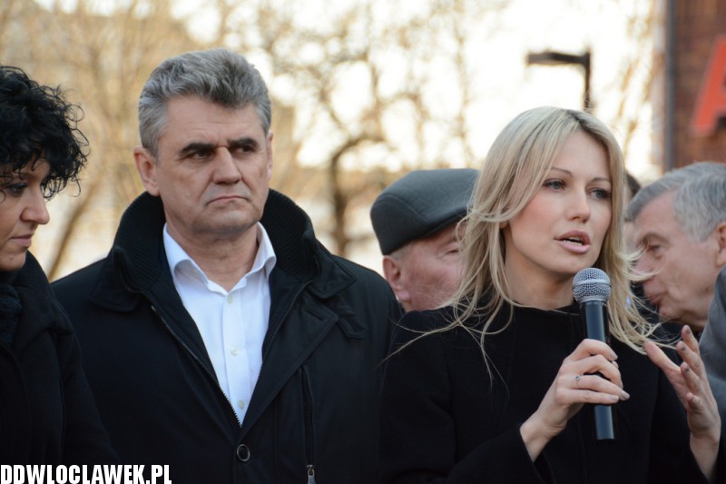 Magdalena Ogórek we Włocławku