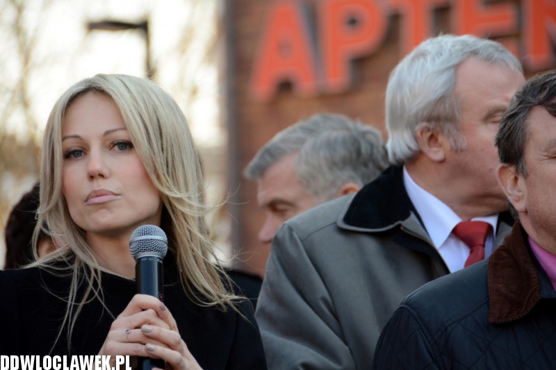 Magdalena Ogórek we Włocławku