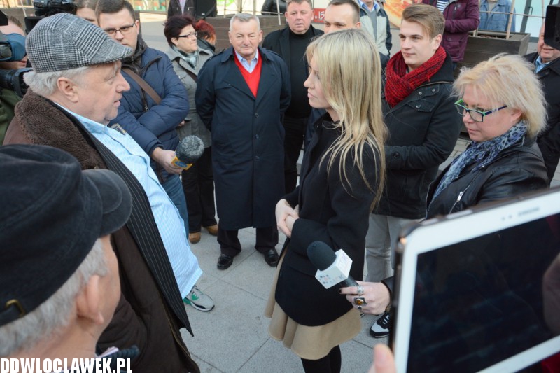 Magdalena Ogórek we Włocławku