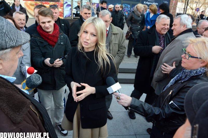 Magdalena Ogórek we Włocławku