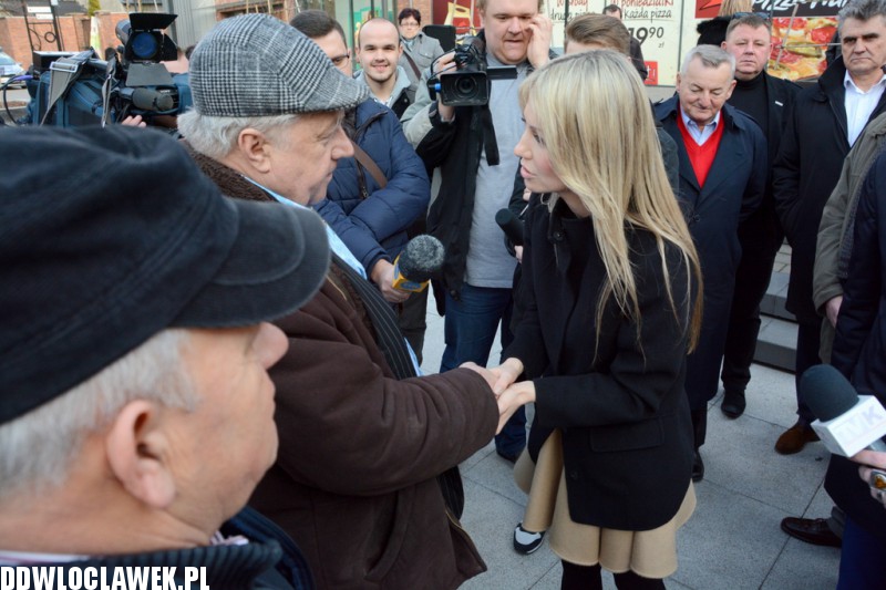 Magdalena Ogórek we Włocławku