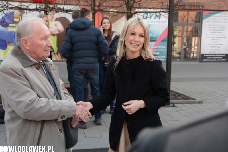Magdalena Ogórek we Włocławku