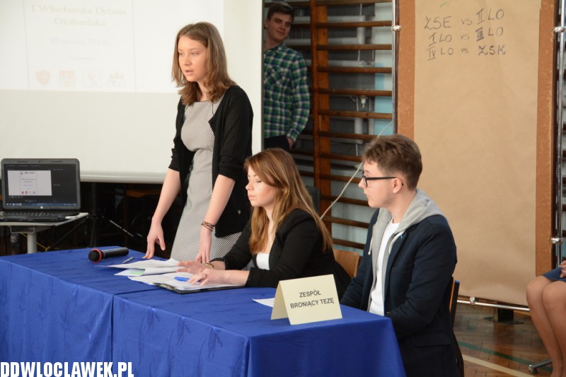 I Włocławska Debata Oksfordzka
